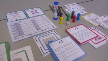 Facilitators Werkplekspel /Workplace Game/Arbeitsplatzspiel bijeen in Parijs